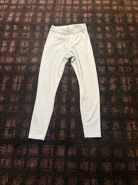ALO Light Blue Ribbed Leggings